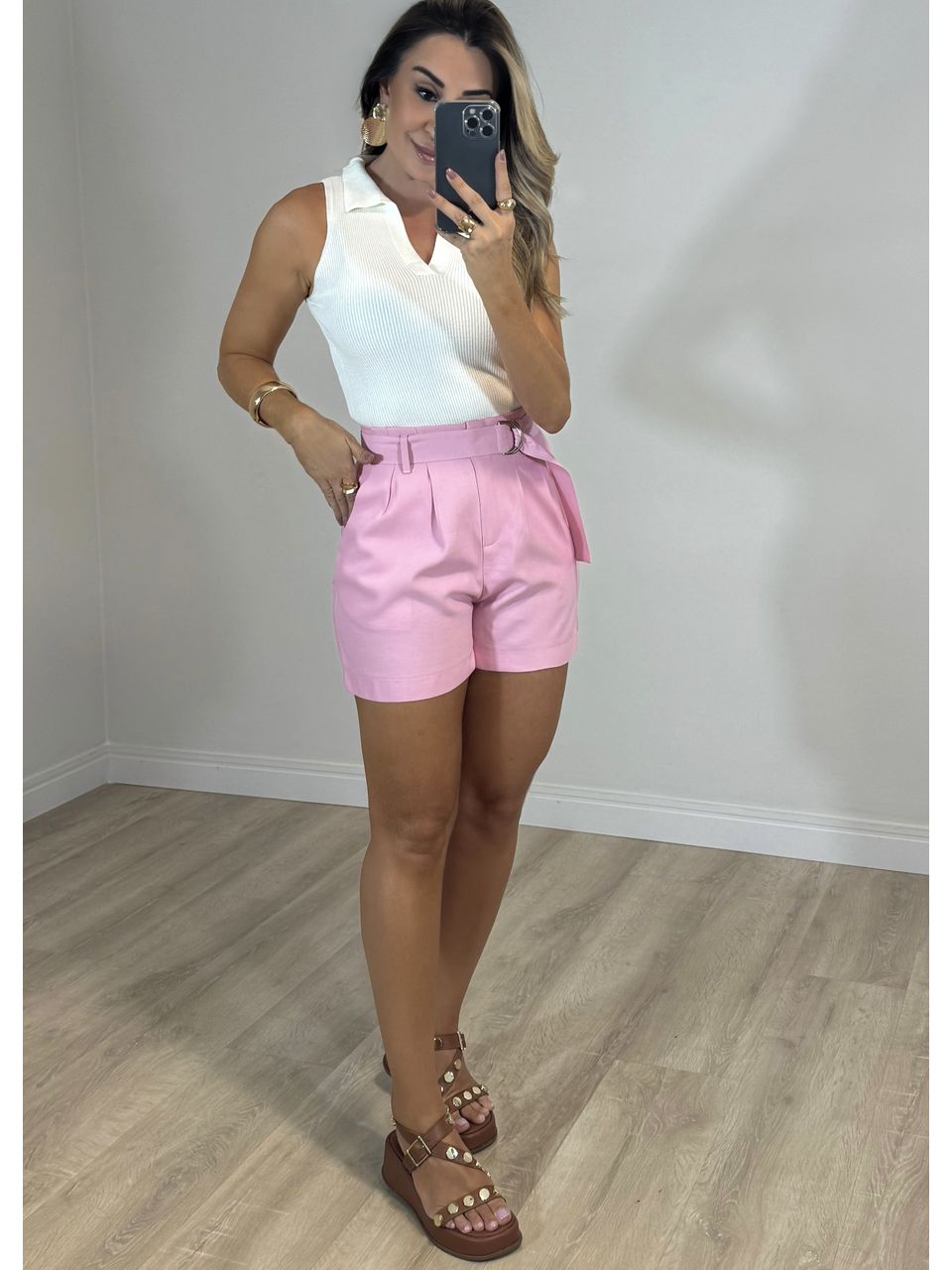 Blusa Tricot Polo