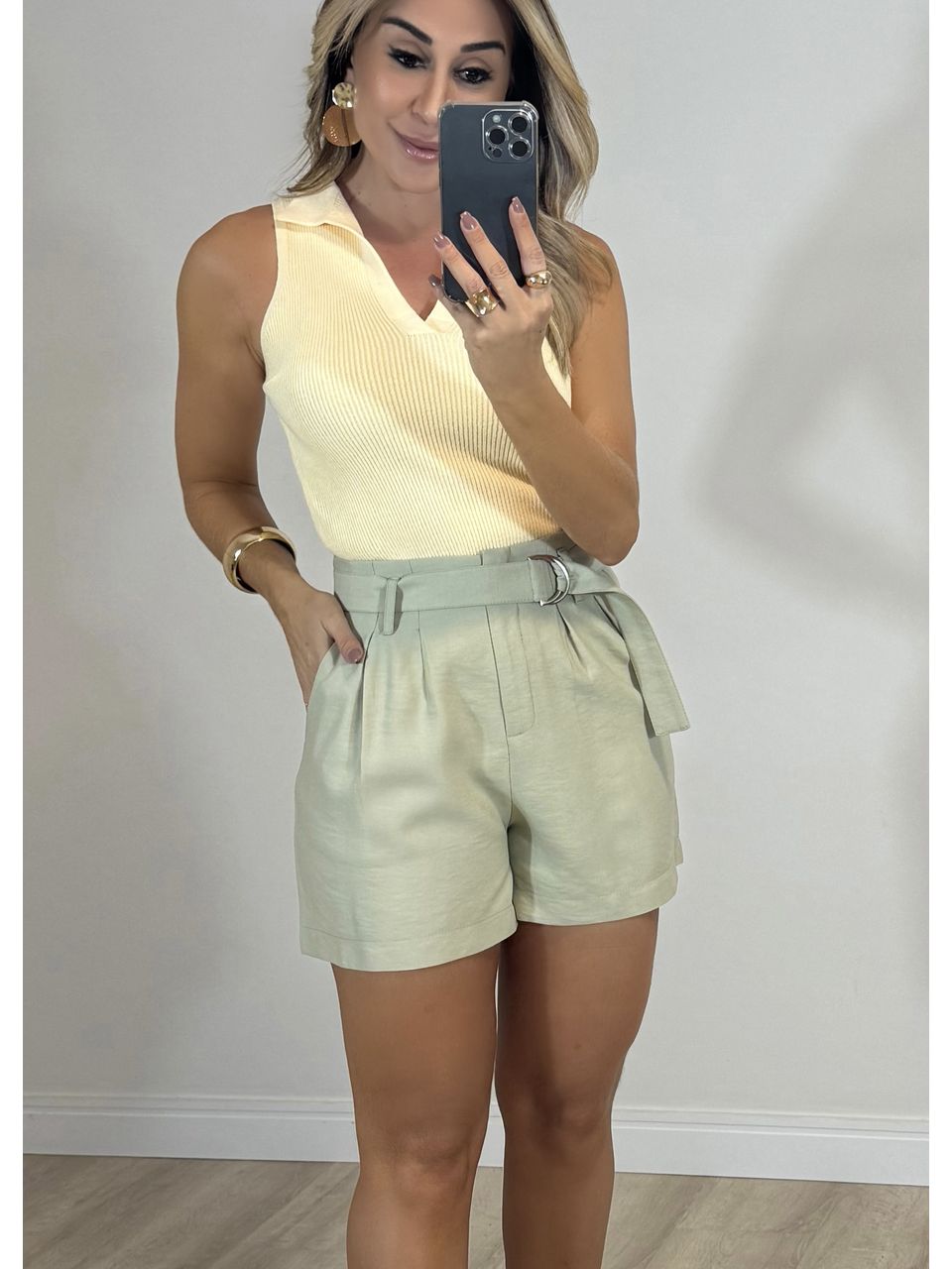Short Alfaiataria Lolita - 2114 - MADONNA BASIC