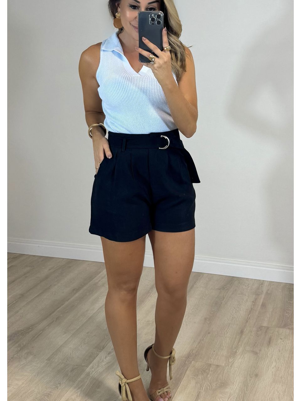 Short Alfaiataria Lolita - 2115 - MADONNA BASIC