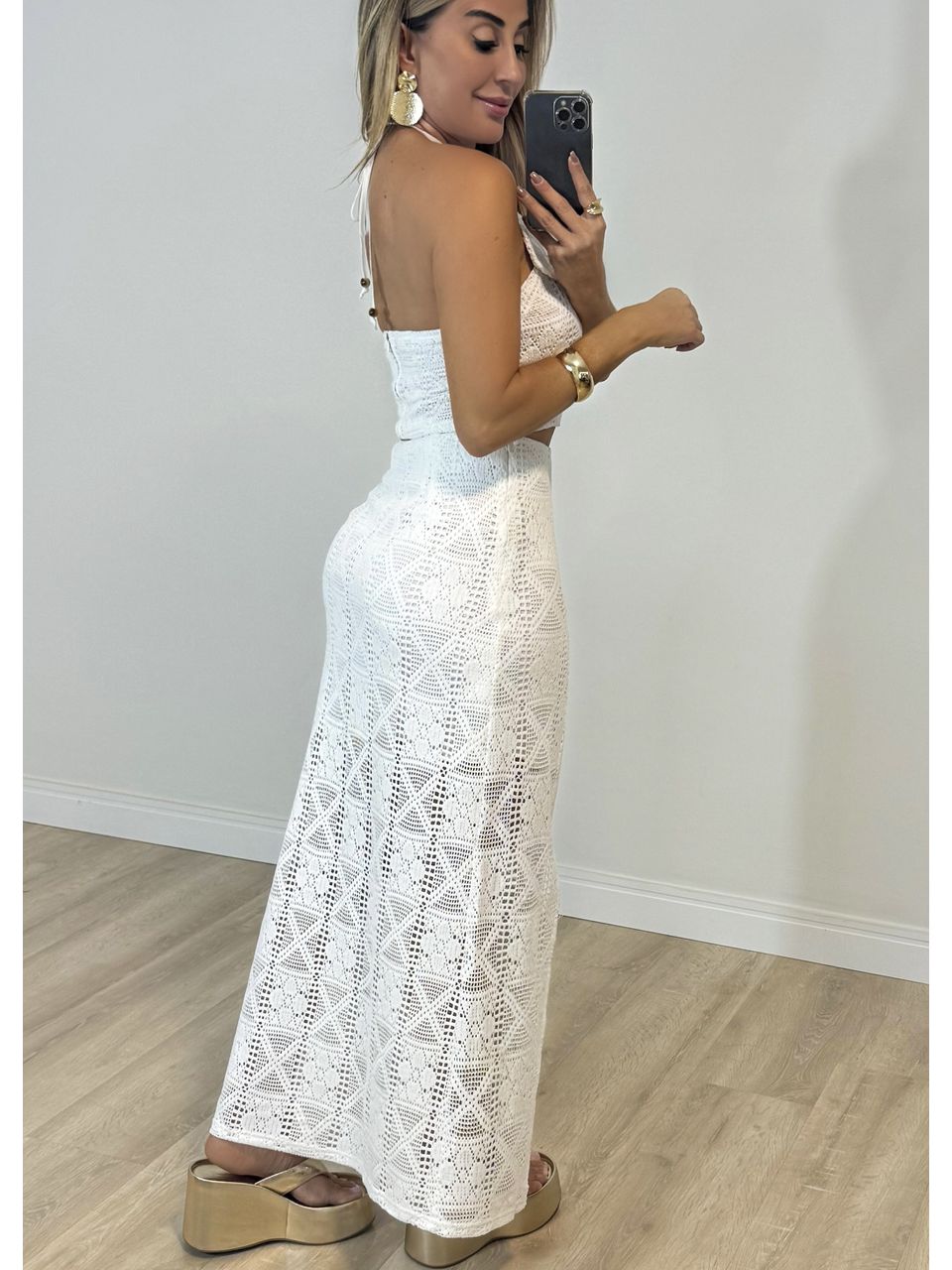 Conjunto Crochê Milagres