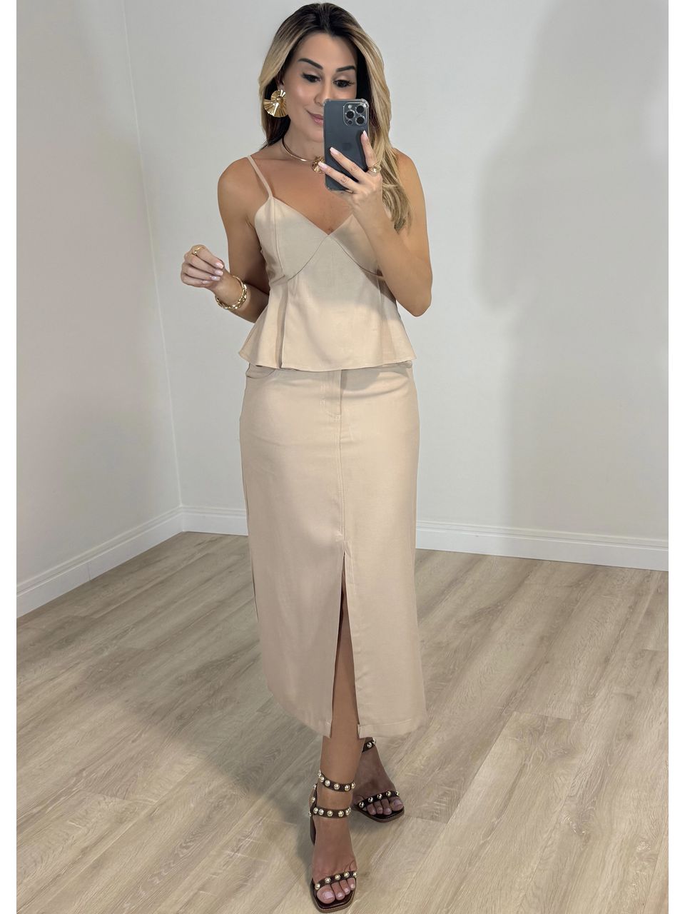 Conjunto Saia Aurora 