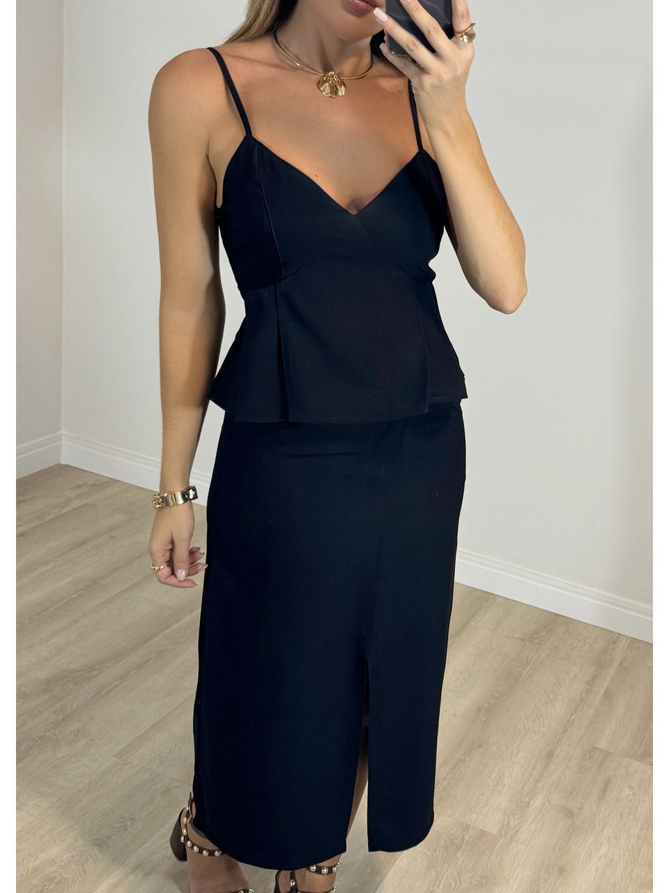 Conjunto Saia Aurora 