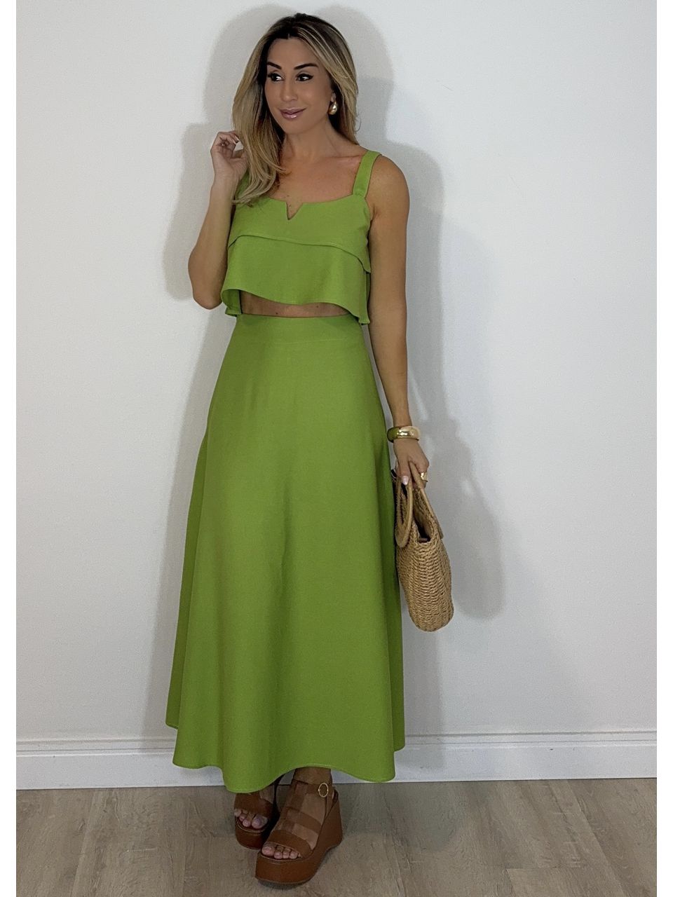 Conjunto Saia Verônica - 2091 - MADONNA BASIC