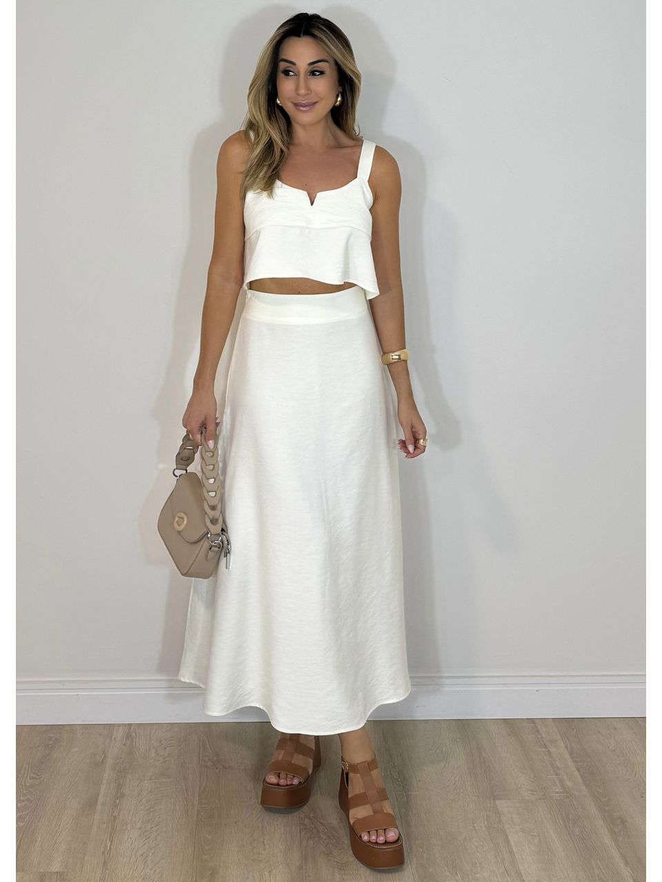 Conjunto Saia Verônica - 2090 - MADONNA BASIC