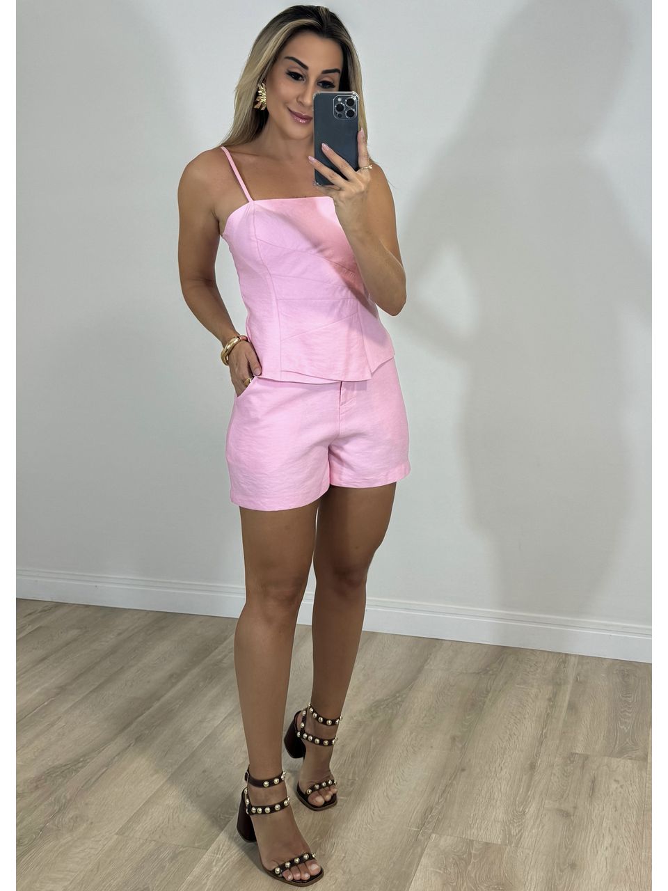 Conjunto Short Cora 