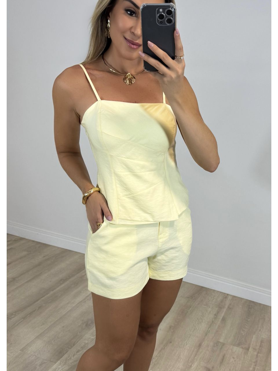 Conjunto Short Cora 