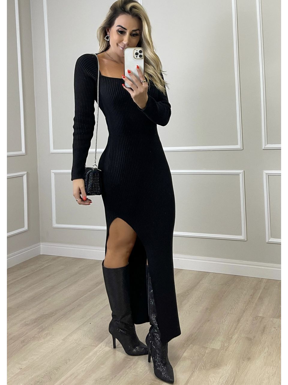 Vestido Tricot Renata - 15624 - MADONNA BASIC