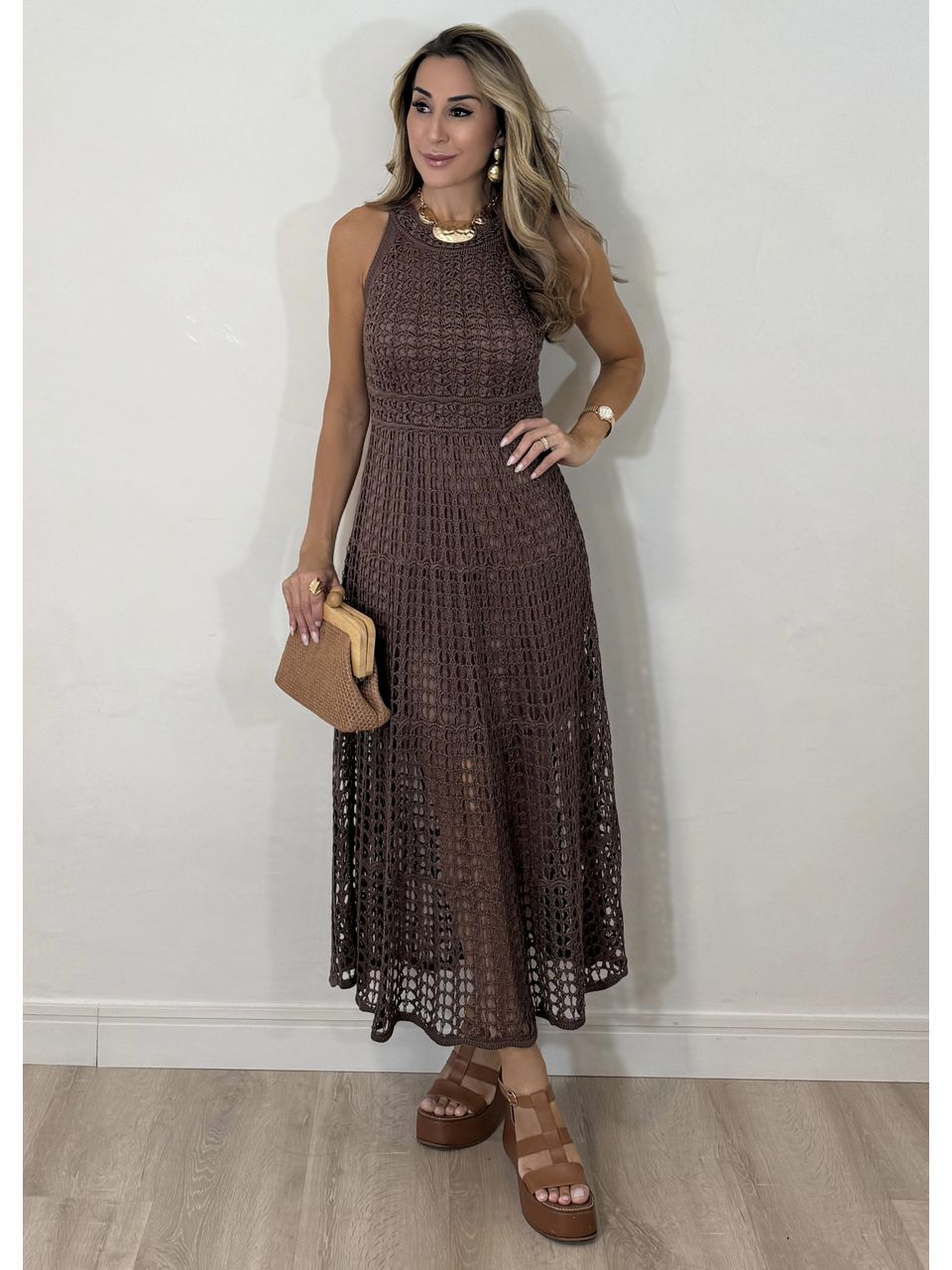 Vestido Trico Magnolia 