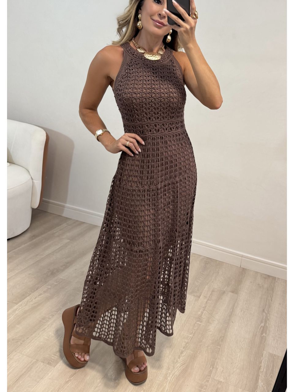 Vestido Trico Magnolia 