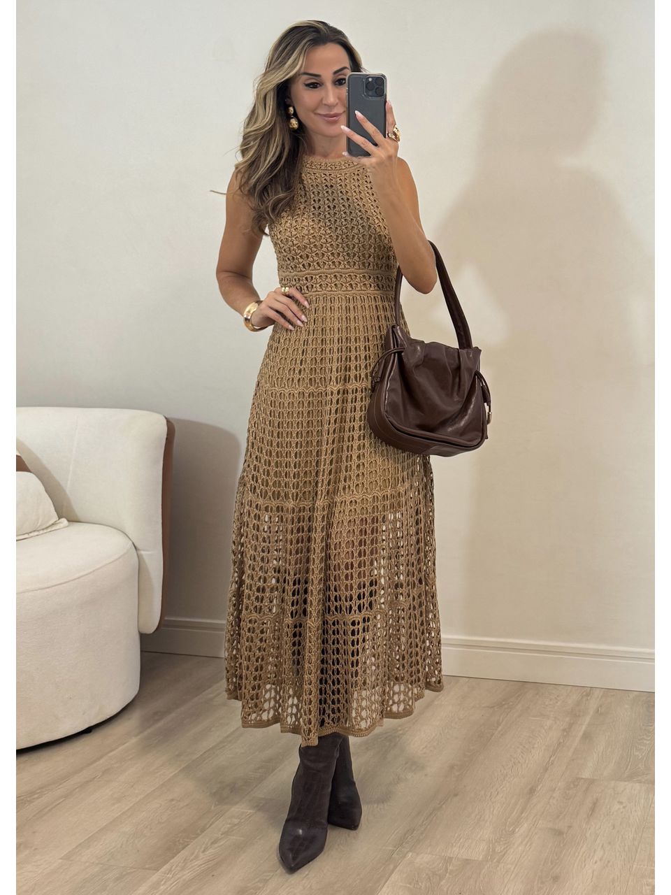 Vestido Trico Magnolia