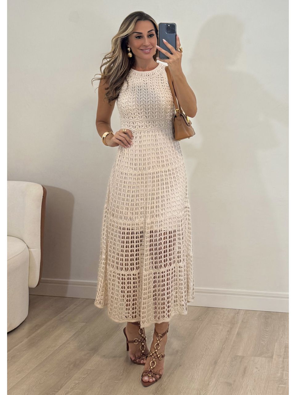 Vestido Trico Magnolia