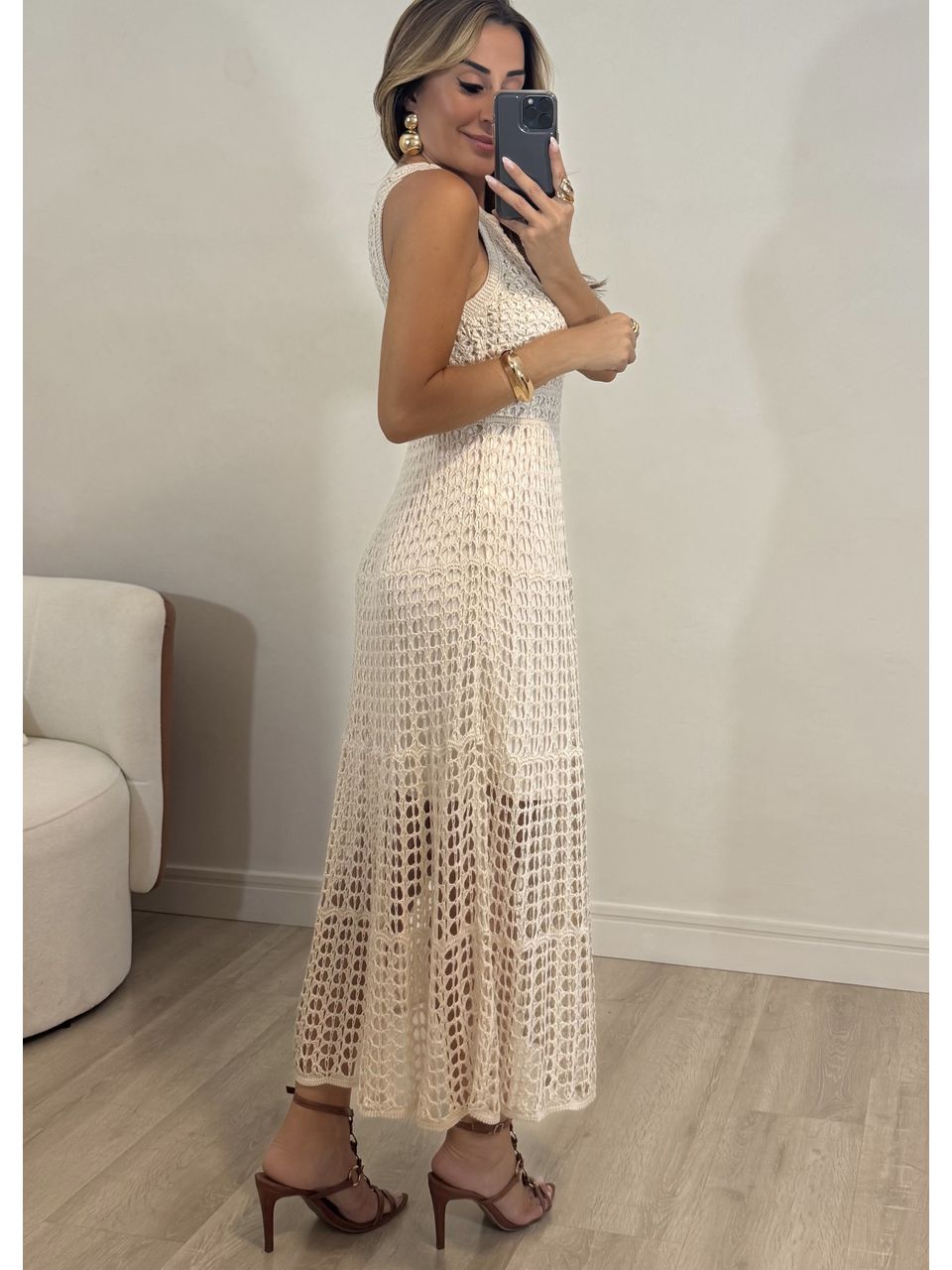 Vestido Trico Magnolia