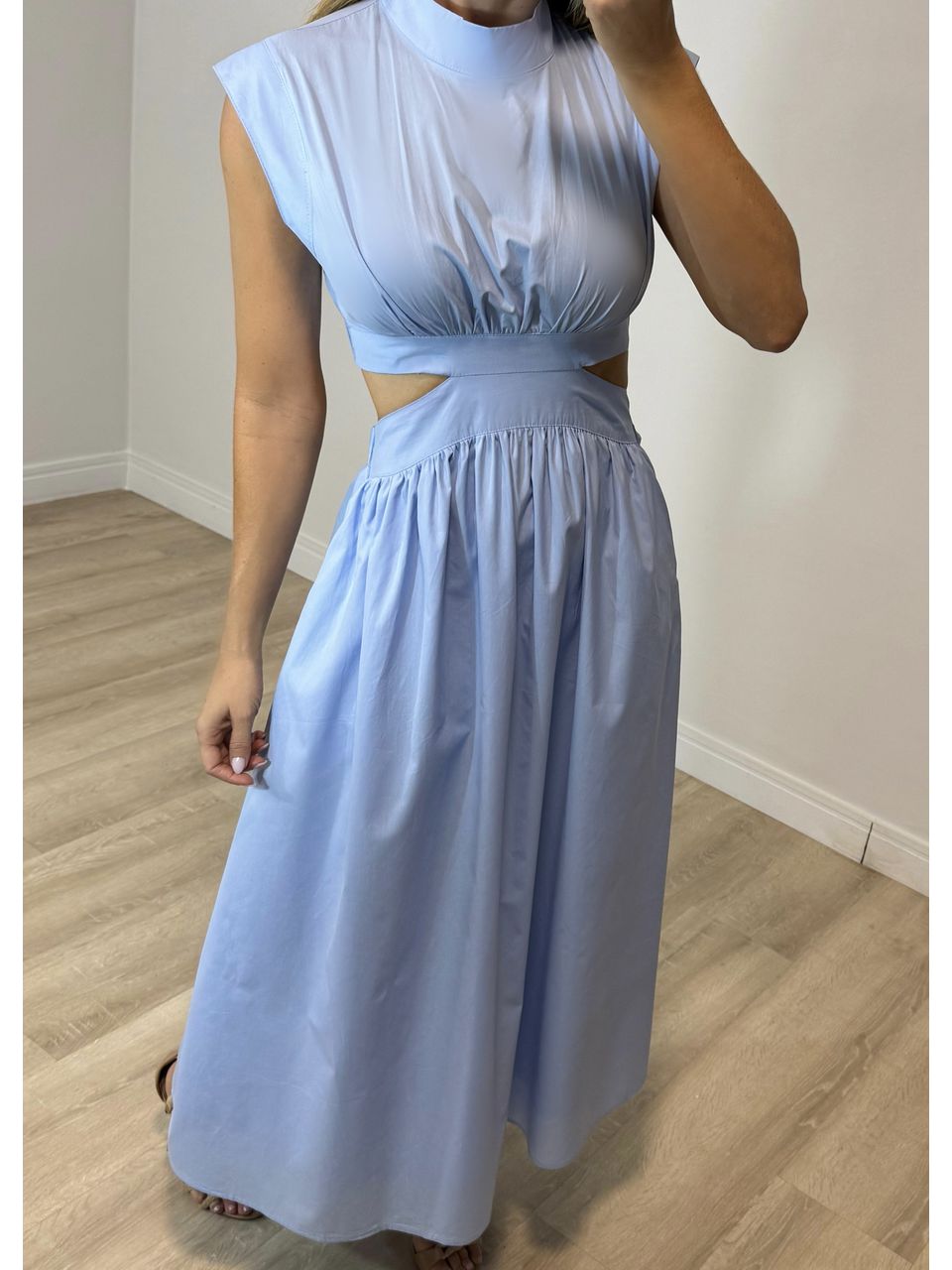 Vestido Tricoline Dune 