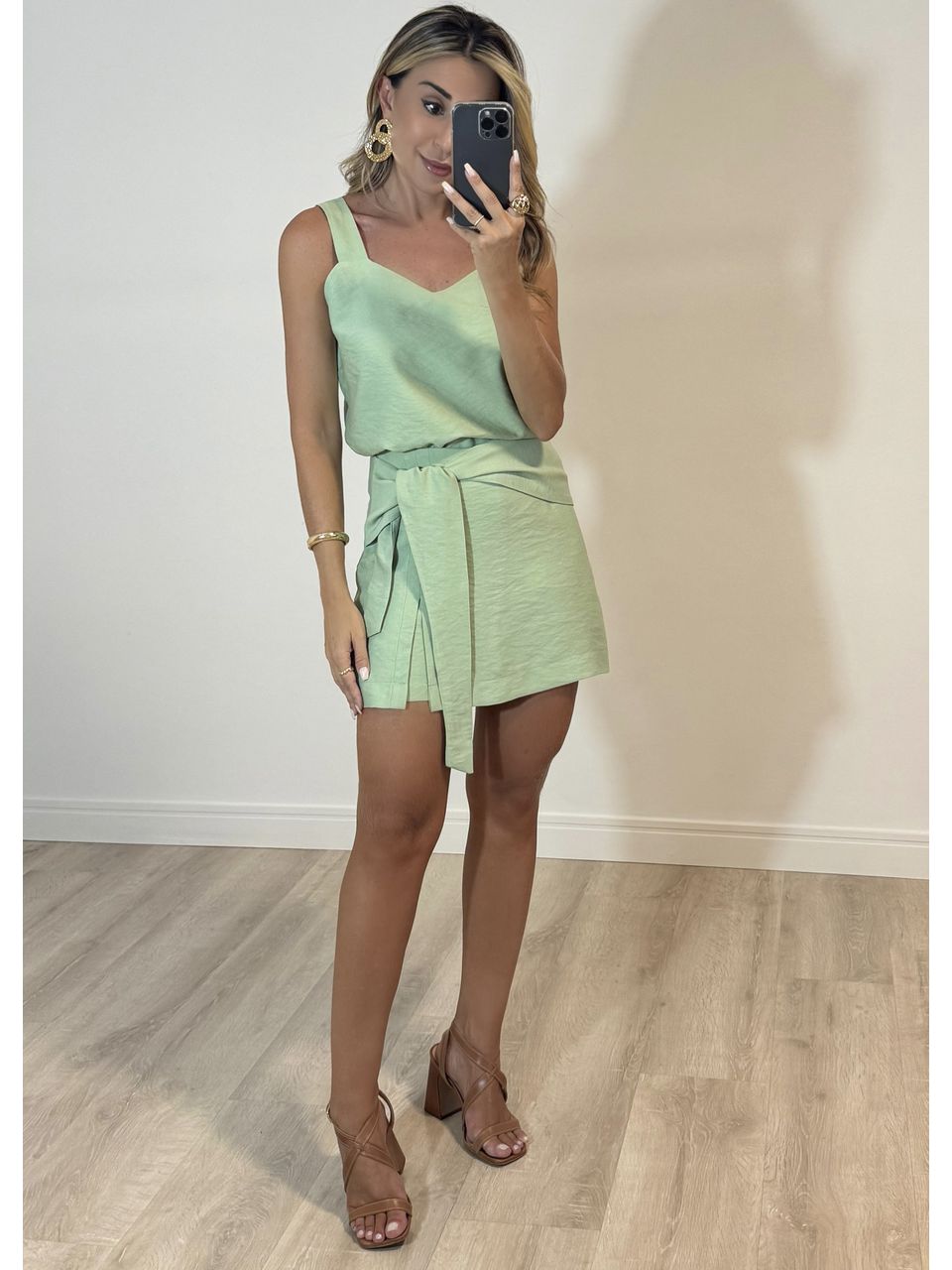 Conjunto Short Saia Eva