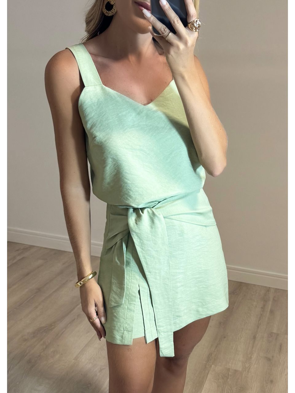 Conjunto Short Saia Eva