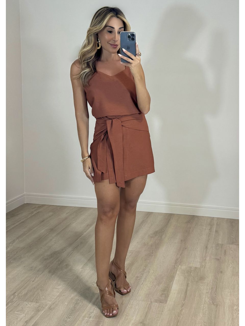 Conjunto Short Saia Eva