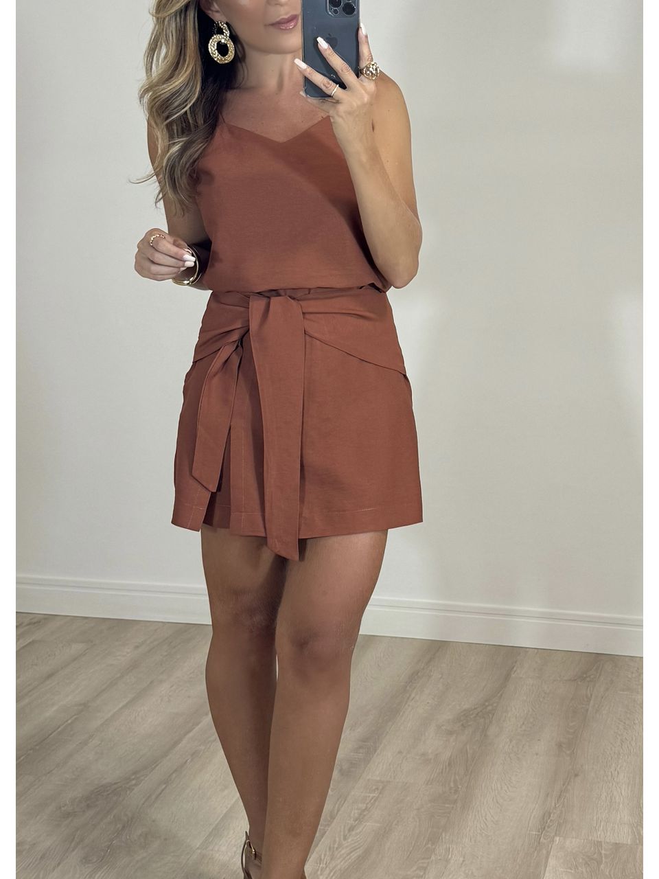 Conjunto Short Saia Eva