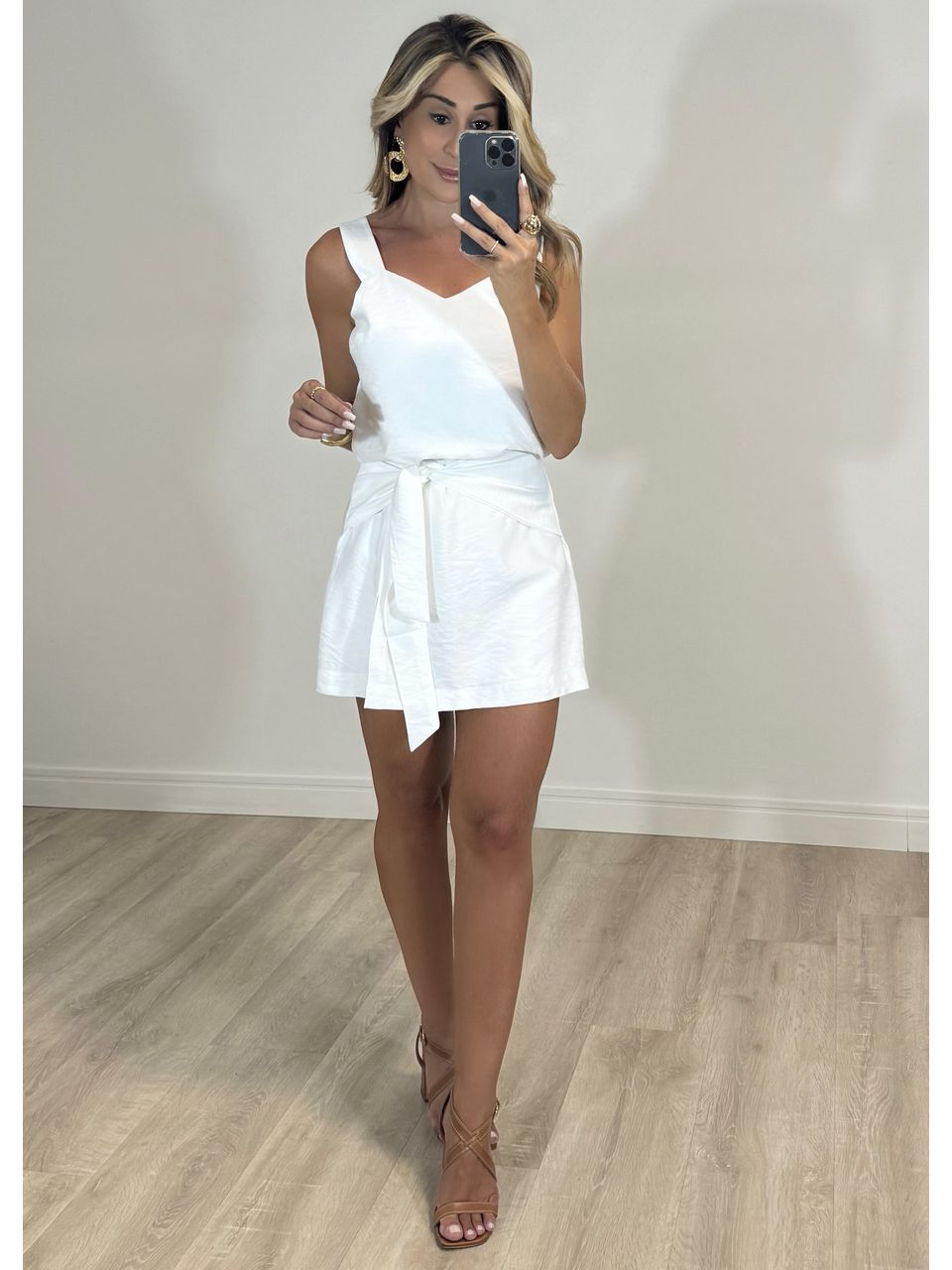 Conjunto Short Saia Eva