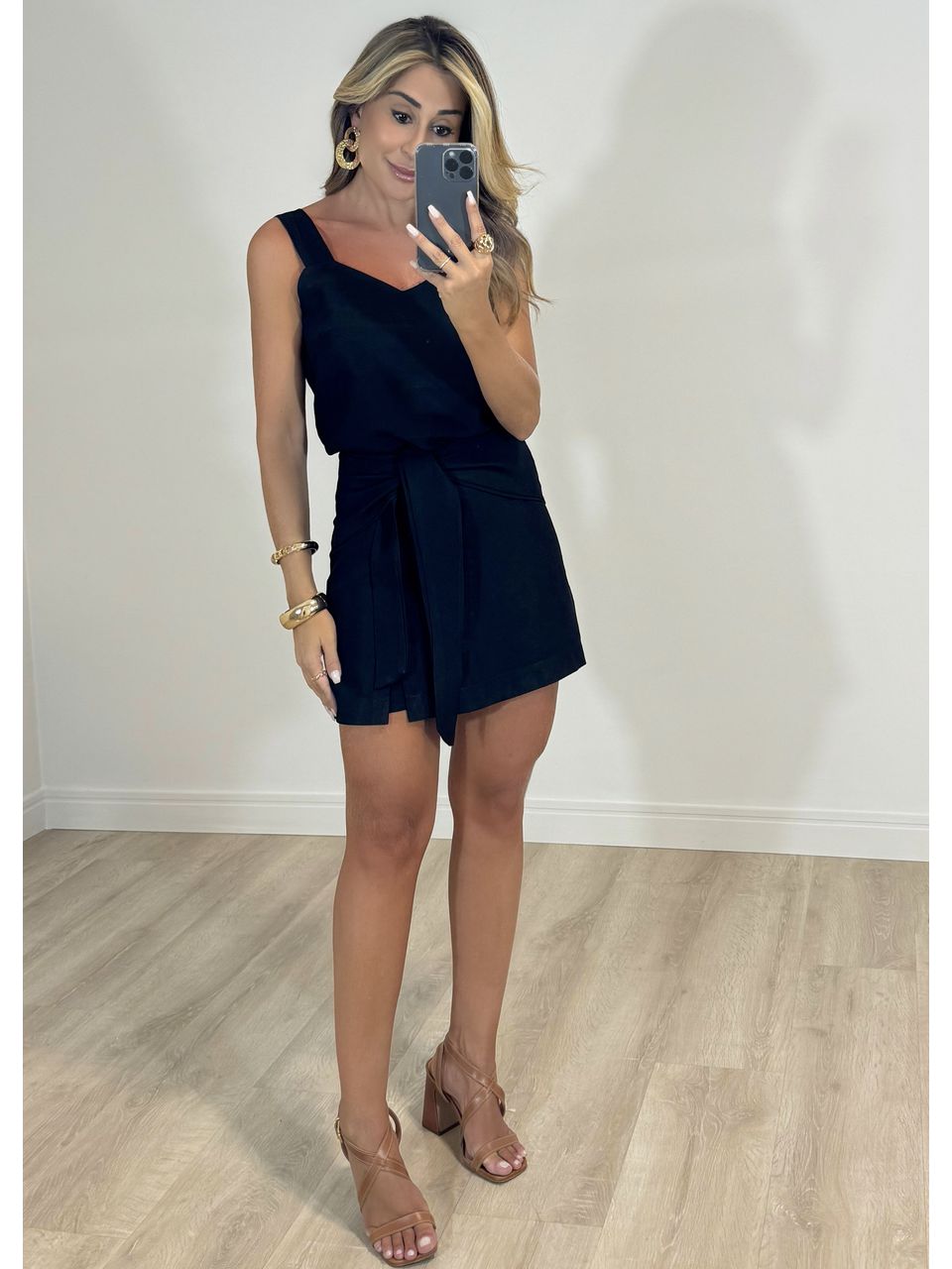 Conjunto Short Saia Eva
