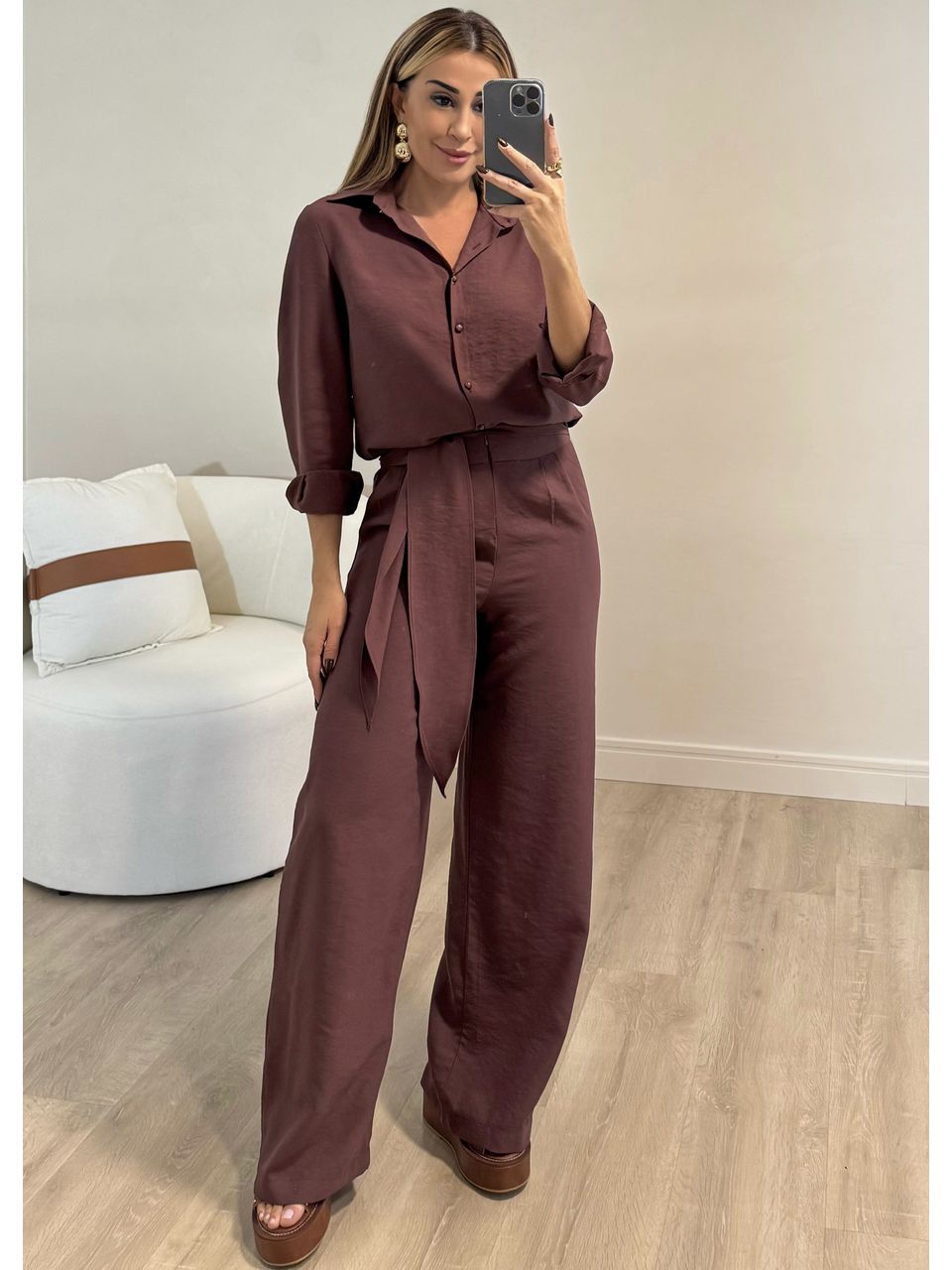 Conjunto Calça Flora - 2392 - MADONNA BASIC