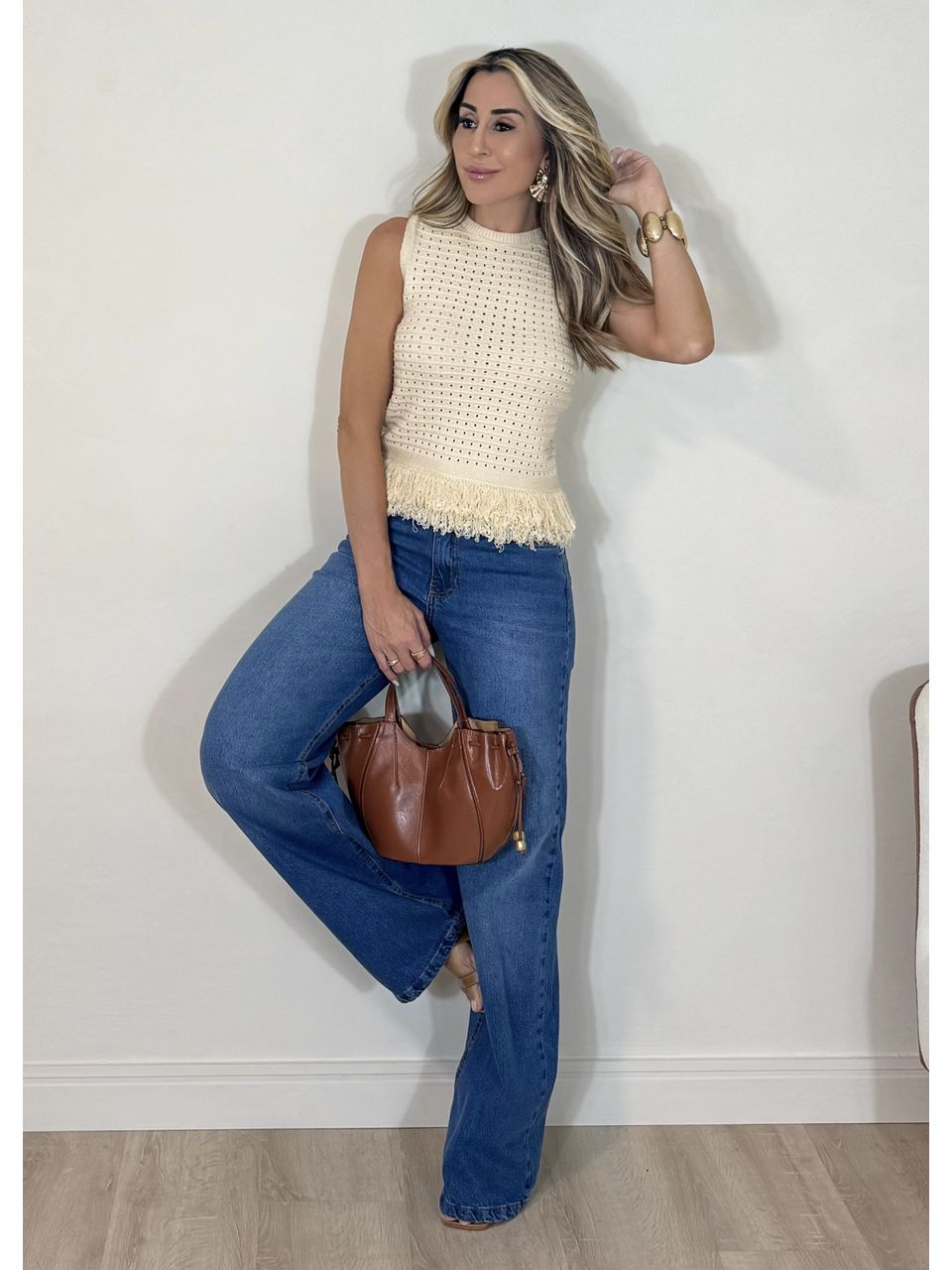 Calça Jeans Wide Lara