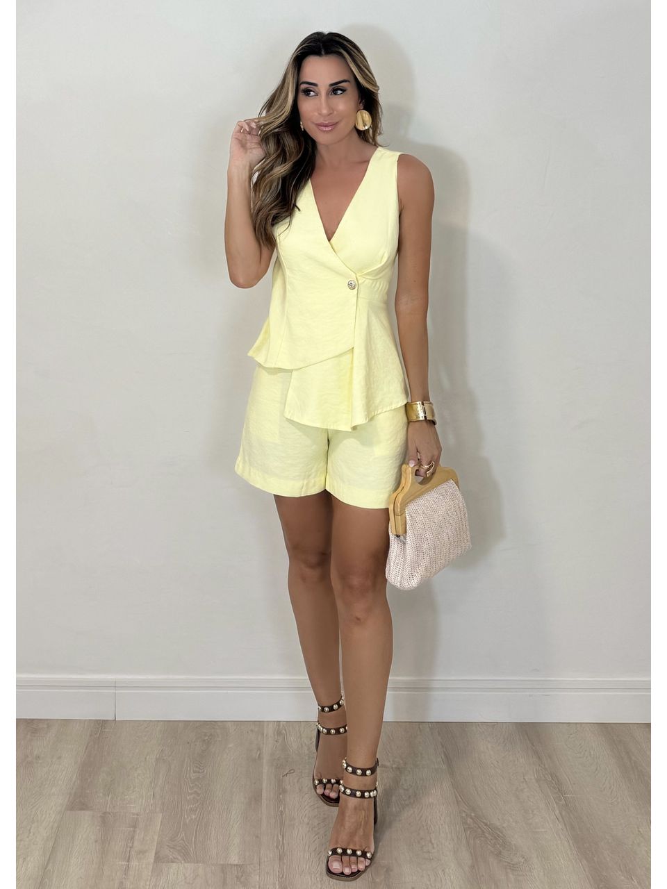 Conjunto Short Juliana - 4057 - MADONNA BASIC