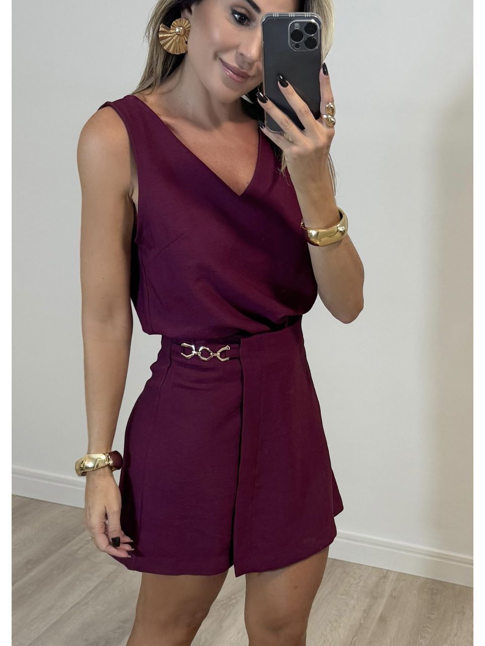 Conjunto Short Saia Liz 