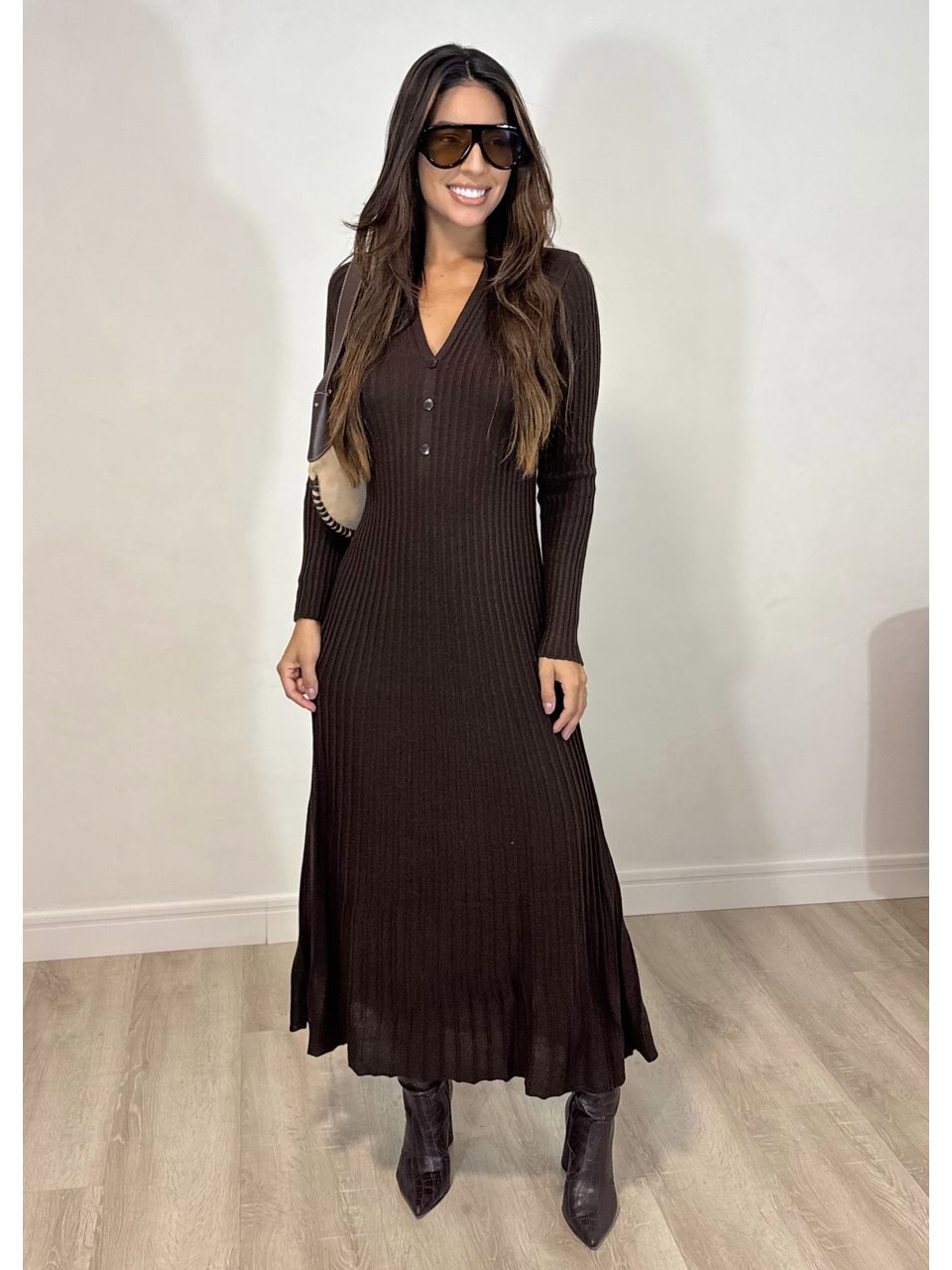 Vestido Tricot Lola - 4484 - MADONNA BASIC