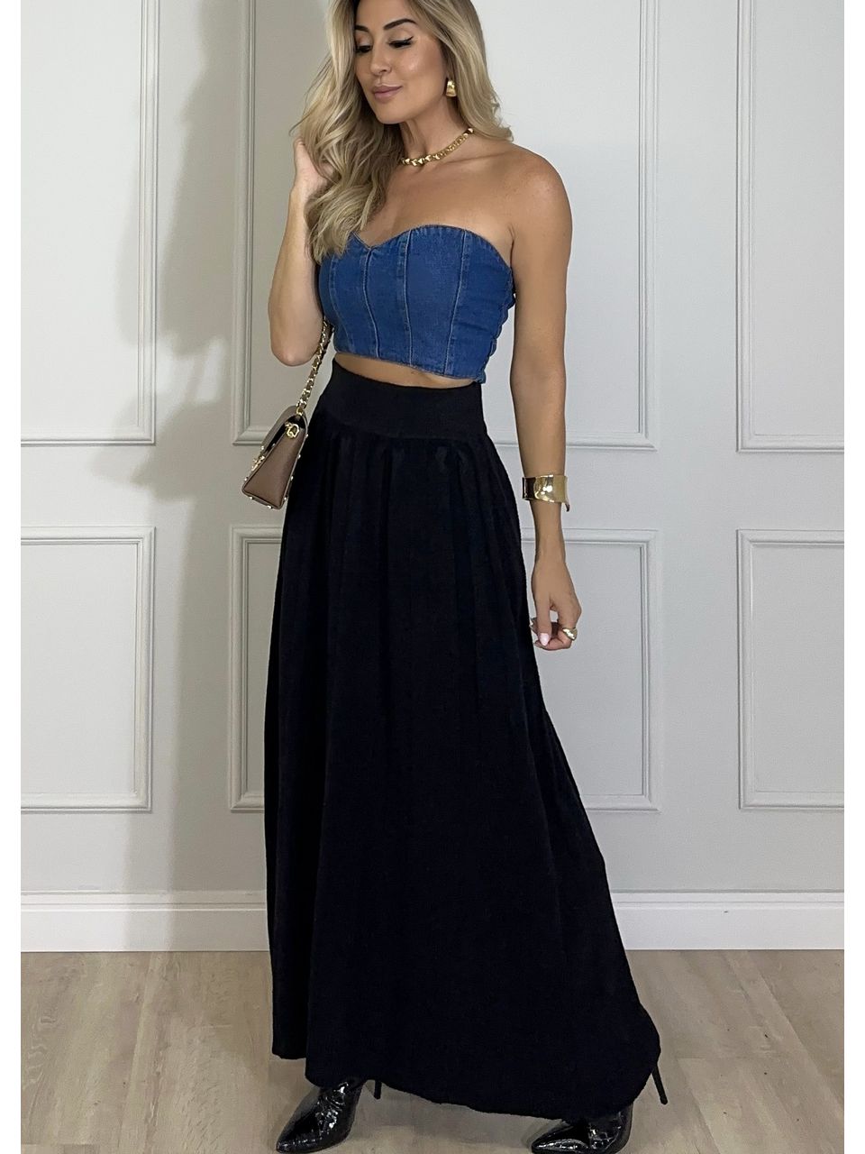  Saia Tricot Mousse Luxemburgo - 2585 - MADONNA BASIC