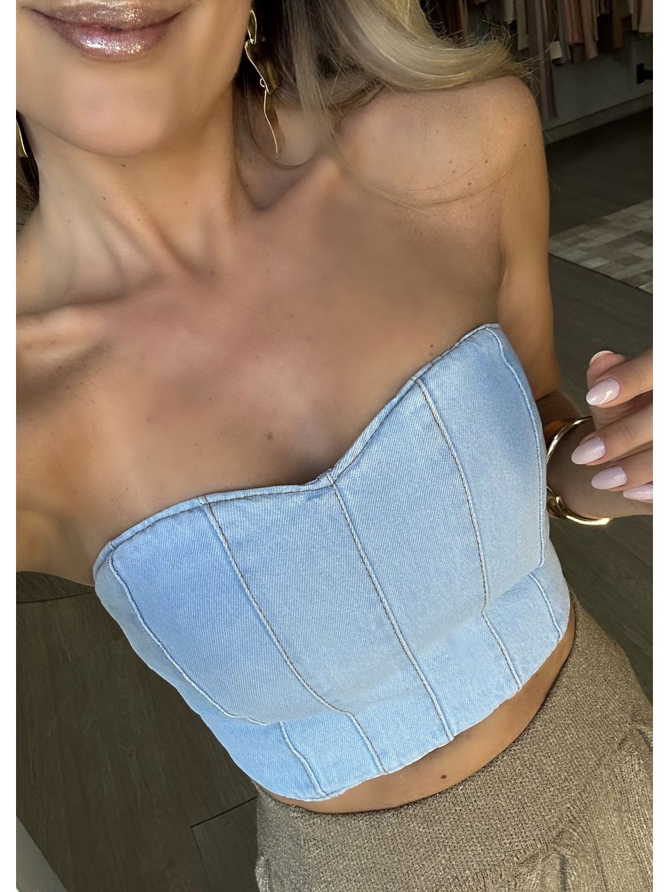 Top Corset Jeans - 2589 - MADONNA BASIC