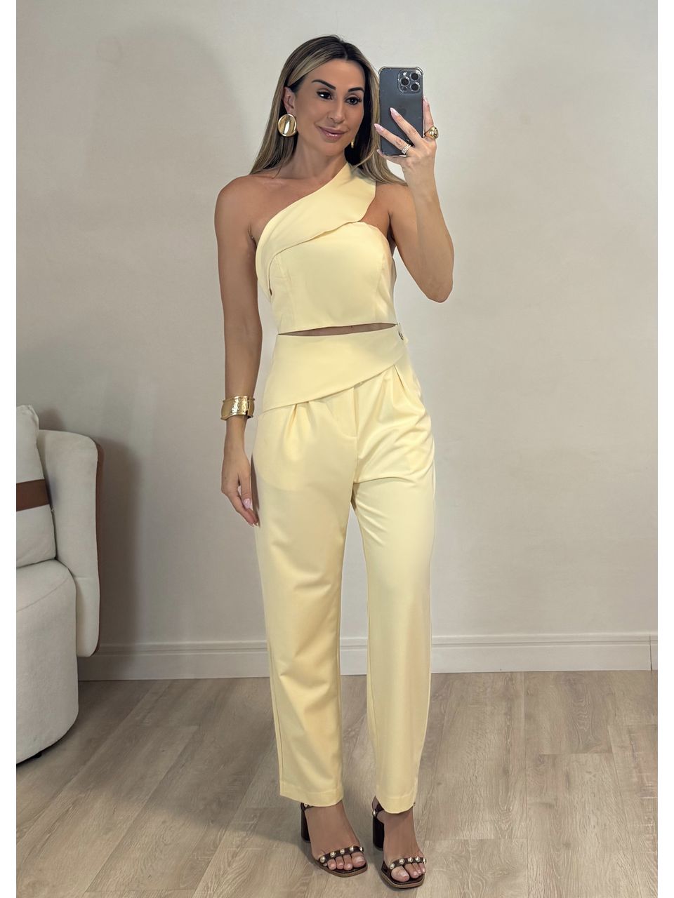 Conjunto Top Olívia