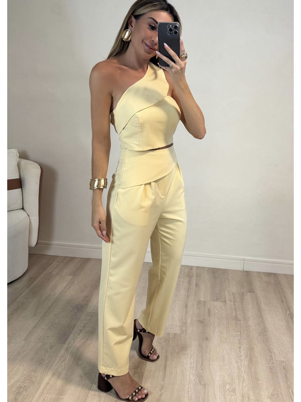 Conjunto Top Olívia