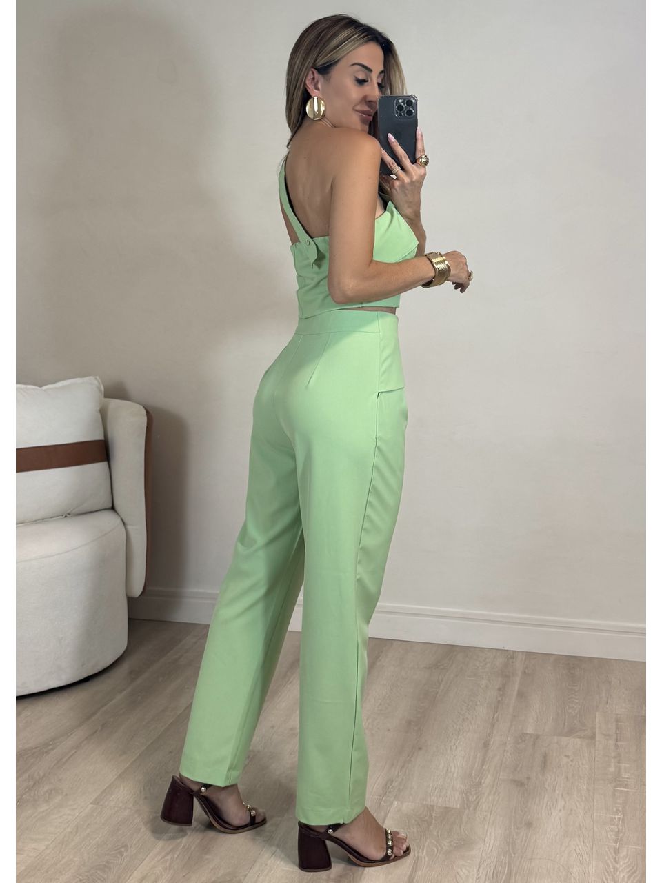 Conjunto Top Olívia