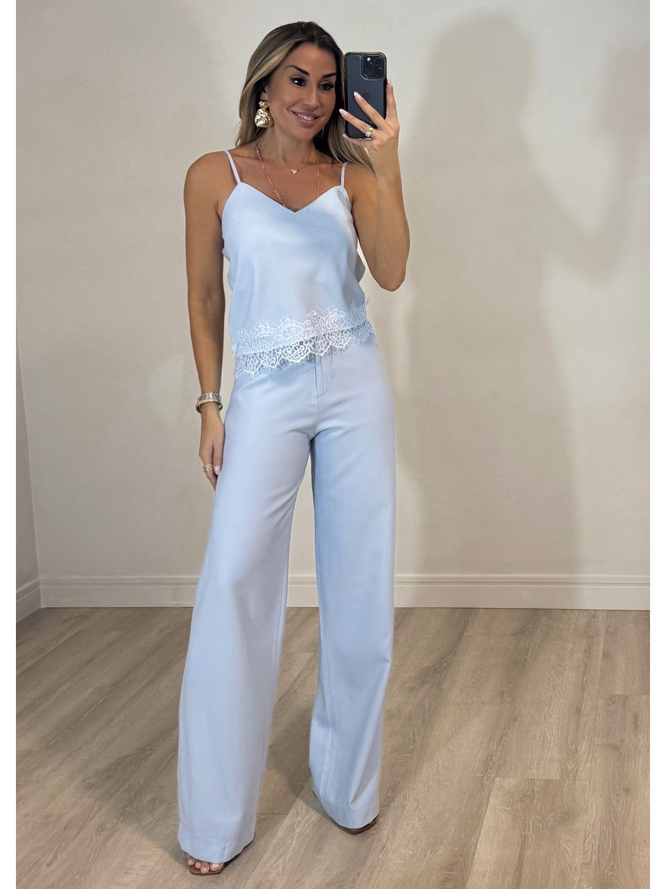 Conjunto Renda Stella