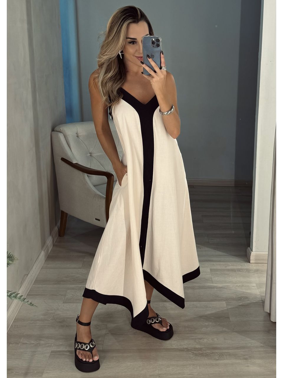 Vestido Irregular Tijuca 