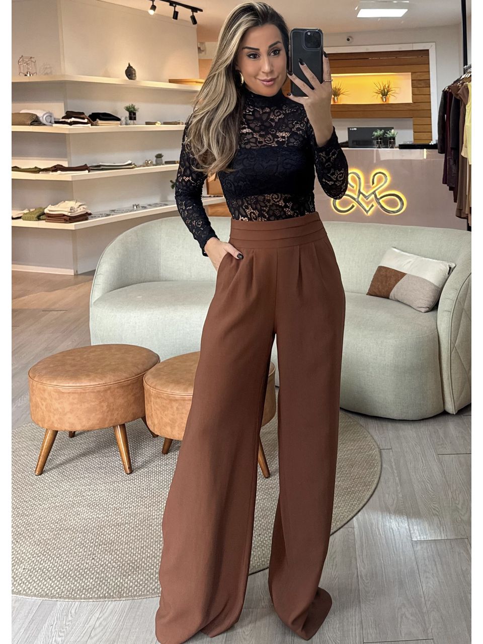 Calça Pantalona Elis 