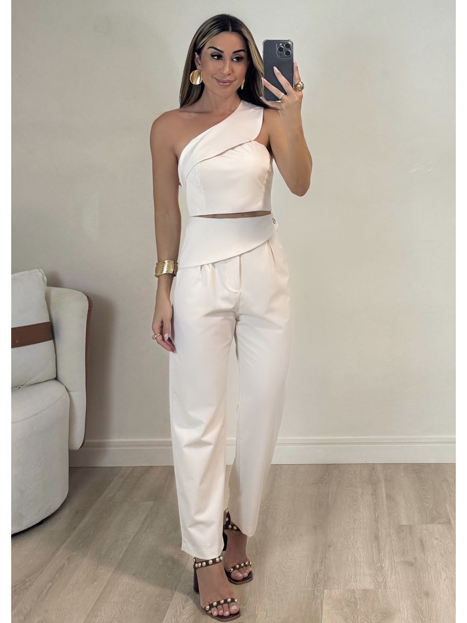 Conjunto Top Olívia