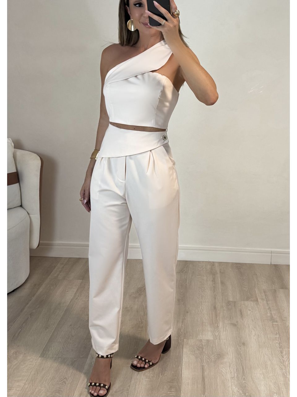 Conjunto Top Olívia