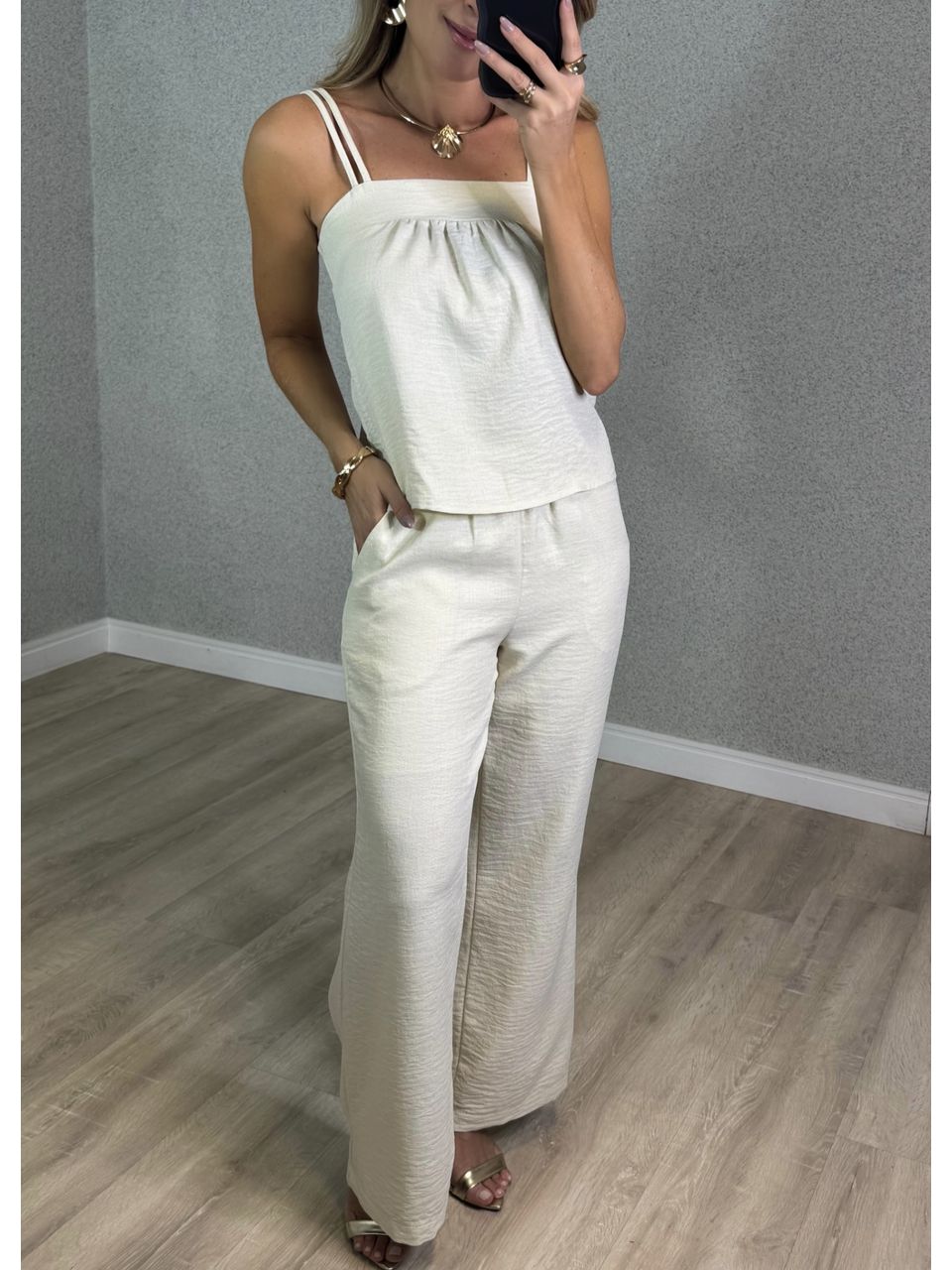 Conjunto Linho Flávia