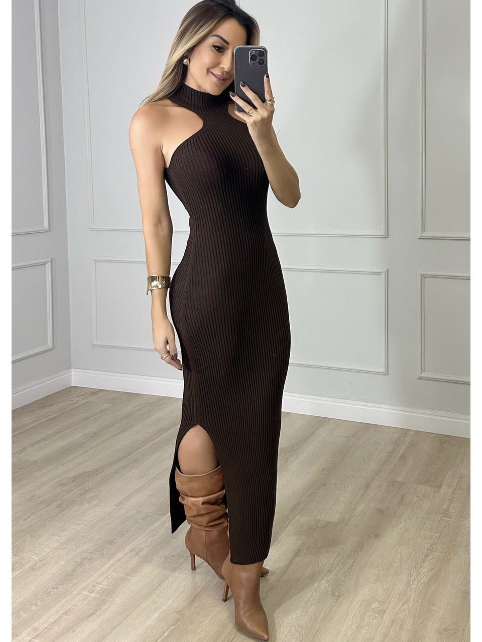 Vestido Tricot Amsterdã