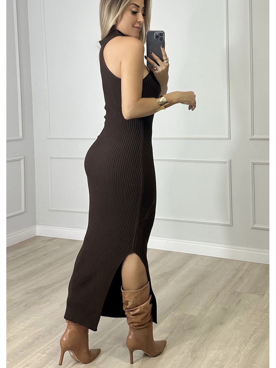 Vestido Tricot Amsterdã