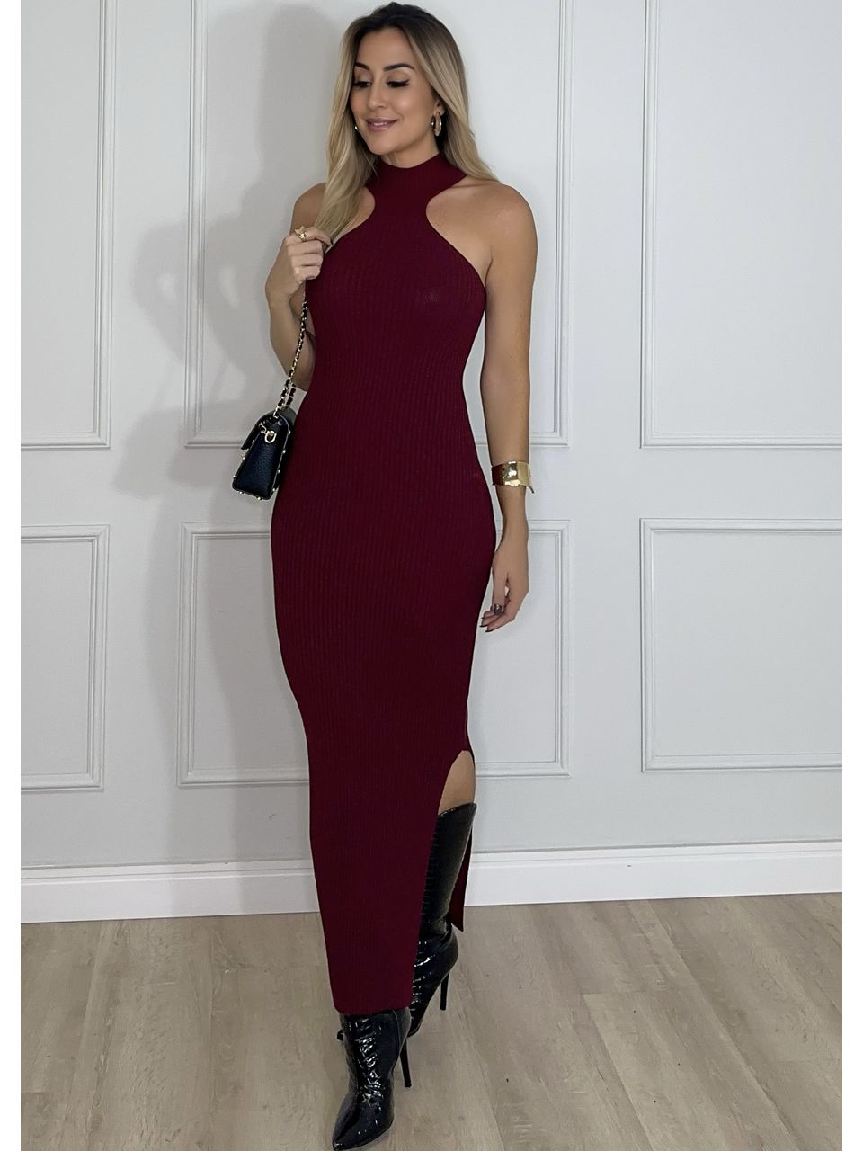 Vestido Tricot Amsterdã - 2573 - MADONNA BASIC