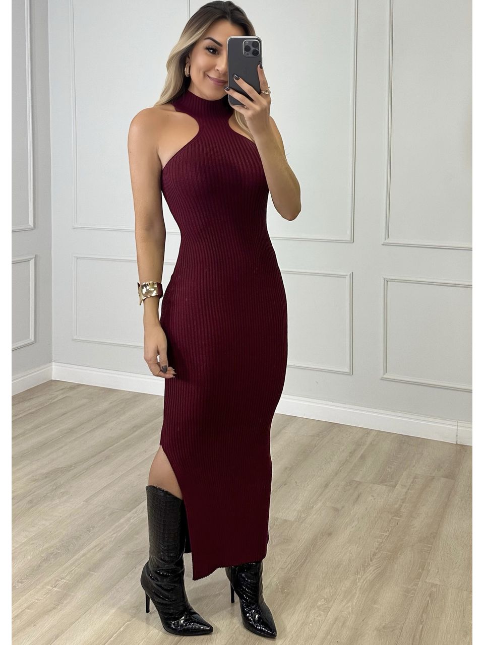Vestido Tricot Amsterdã
