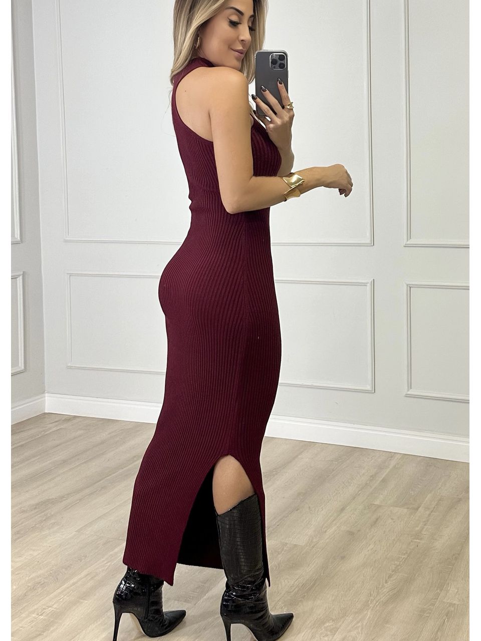 Vestido Tricot Amsterdã