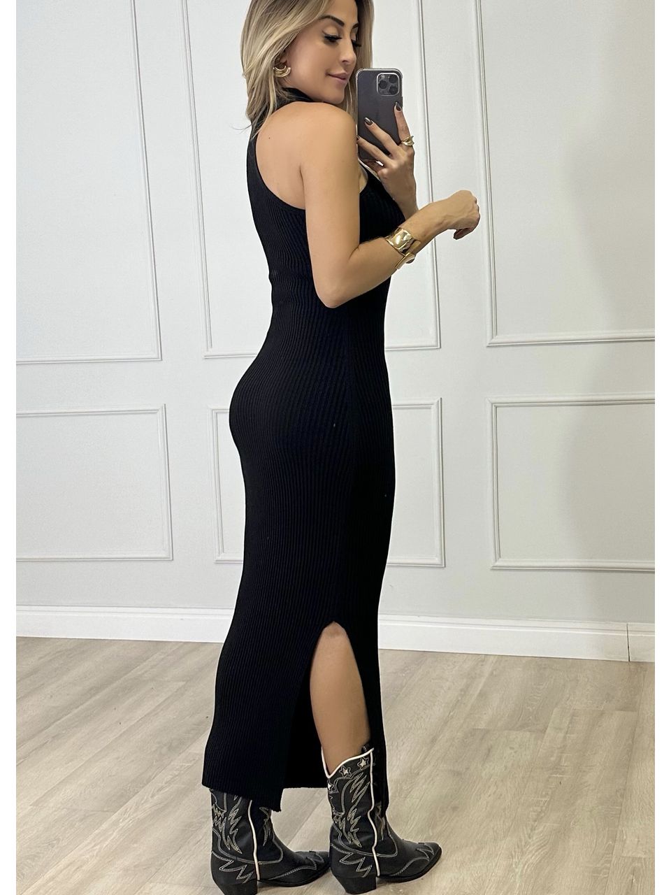 Vestido Tricot Amsterdã