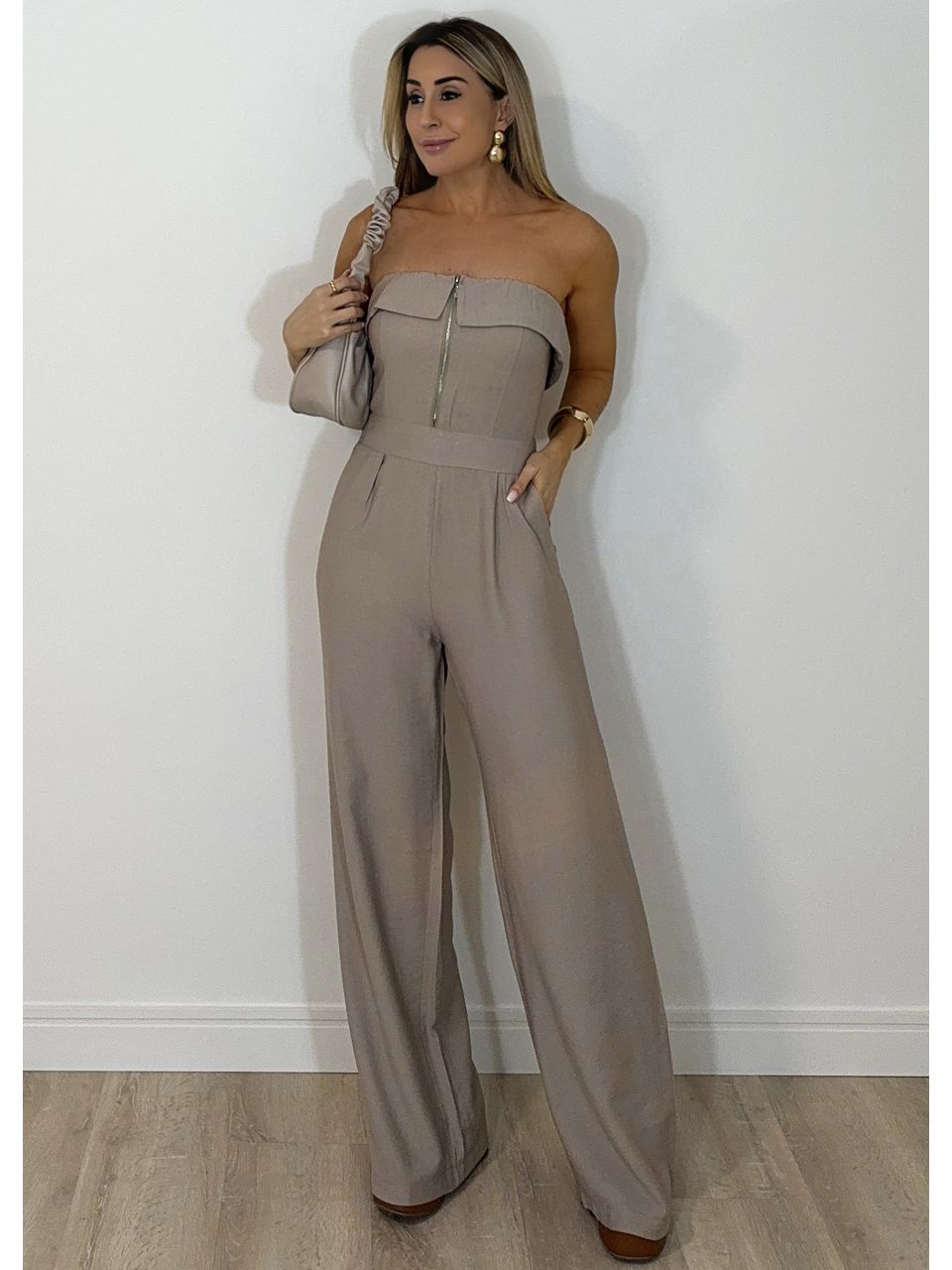 Macacão Pantalona Aurora - 2044 - MADONNA BASIC