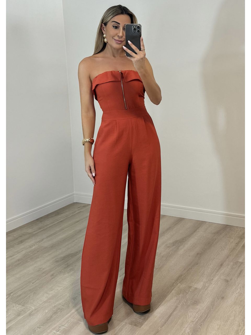  Macacão Pantalona Aurora - 2049 - MADONNA BASIC