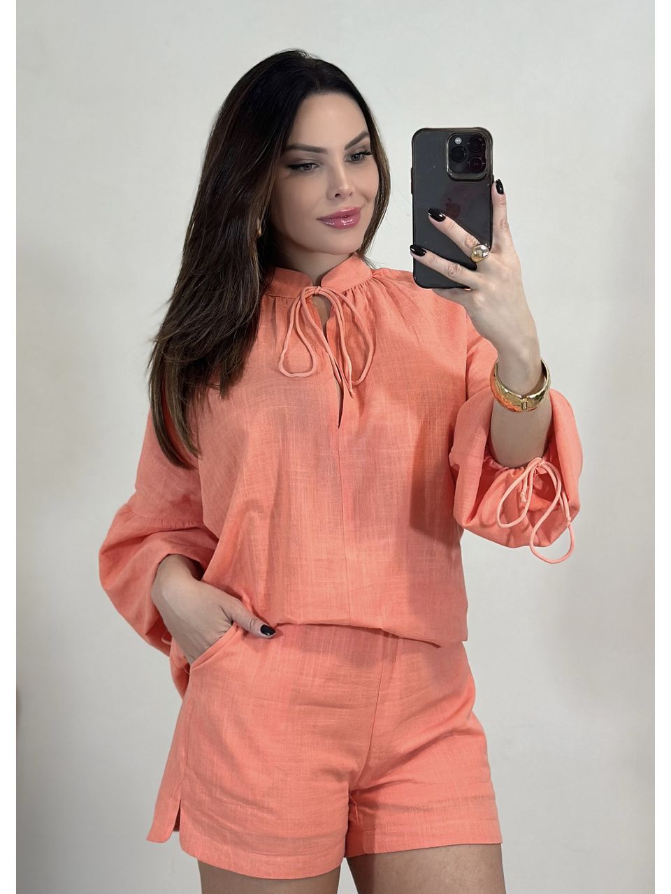 Conjunto Bata Linho