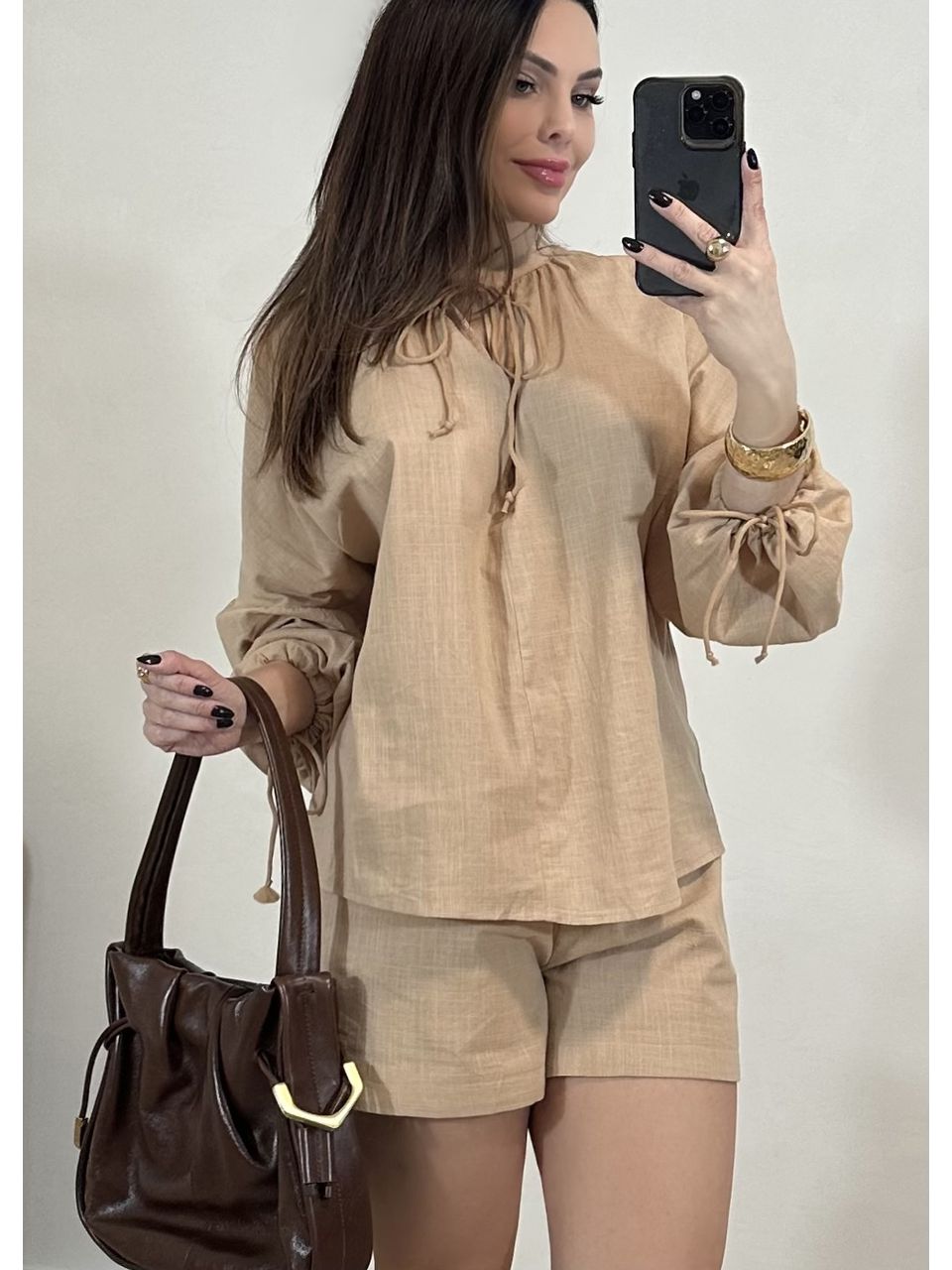 Conjunto Bata Linho