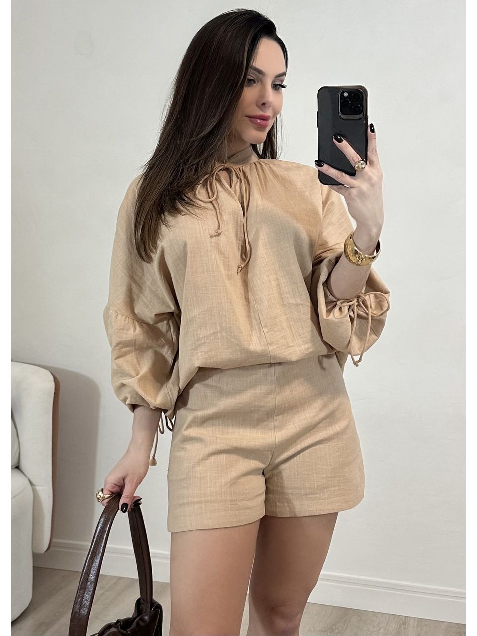 Conjunto Bata Linho